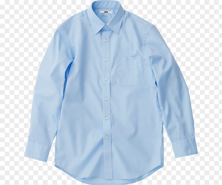 Dress Shirt Blouse Uniqlo Collar PNG