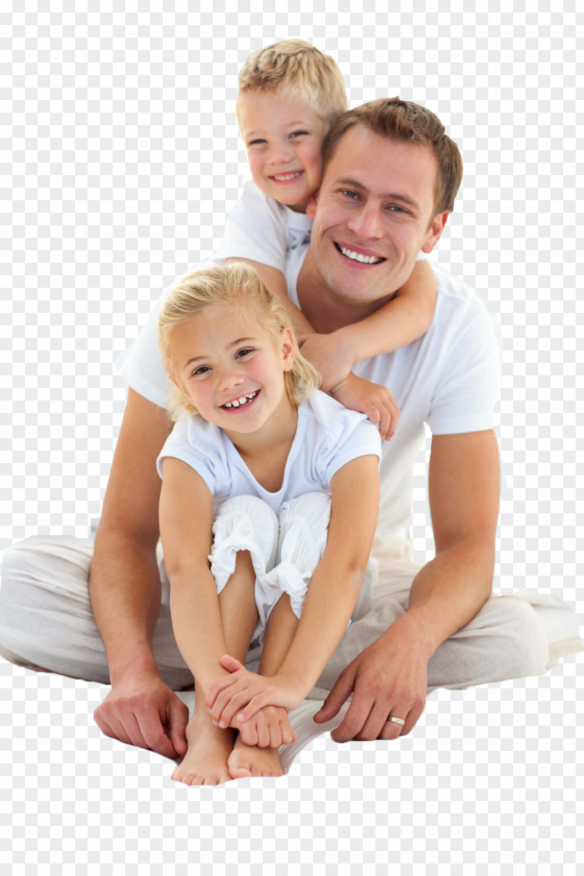 Father And Child Hug Daughter Happiness Son PNG