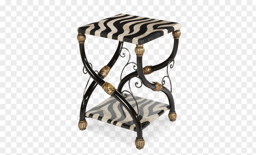 Gold Bottom Bedside Tables Furniture TV Tray Table Foot Rests PNG