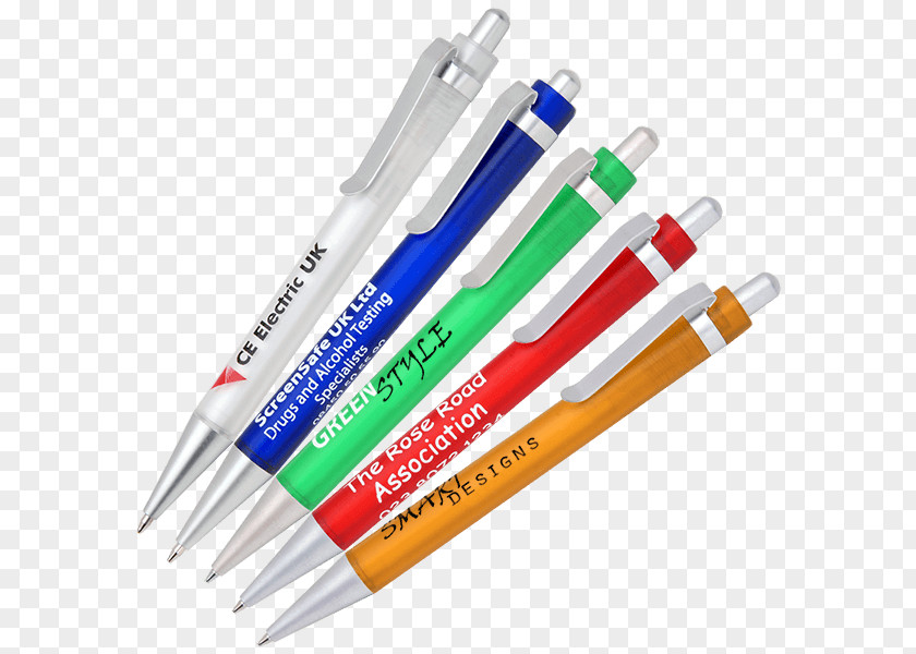 Imprinted Pens Product Ballpoint Pen Promotional Merchandise PNG