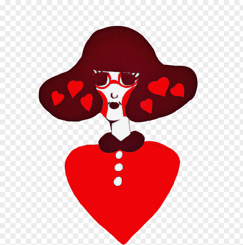 Love Red Background Heart PNG