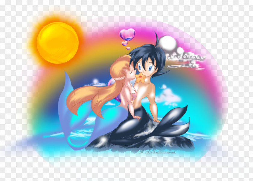 Merman Cartoon The Misty Mermaid Computer PNG