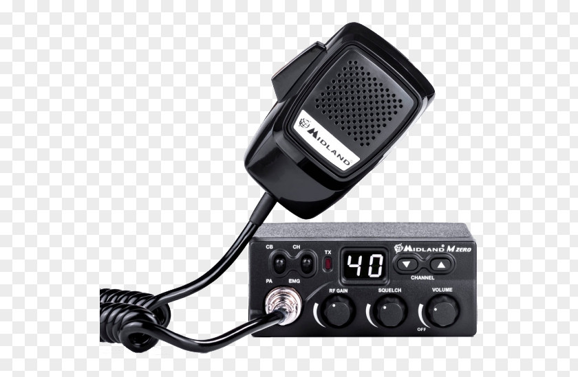 Midland Radio M Zero Plus C1169.01 Citizens Band Aerials PNG