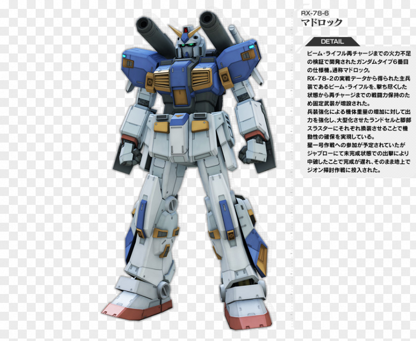 Mobile Suit Gundam The 08th Ms Team Gundam: Side Stories Zeonic Front Model โมบิลสูท PNG