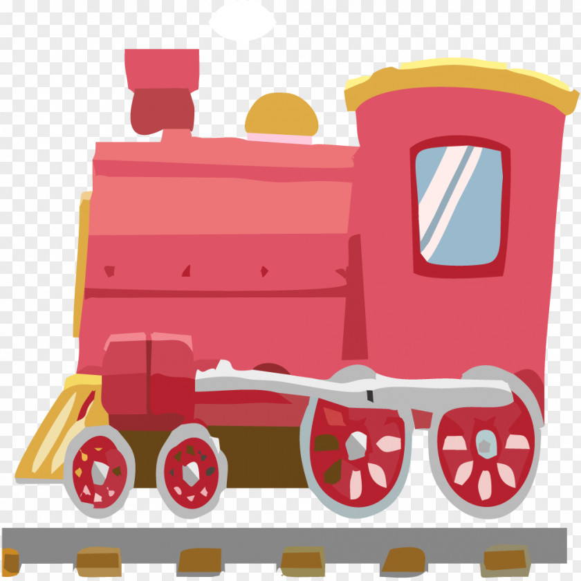 Red Train Clip Art PNG