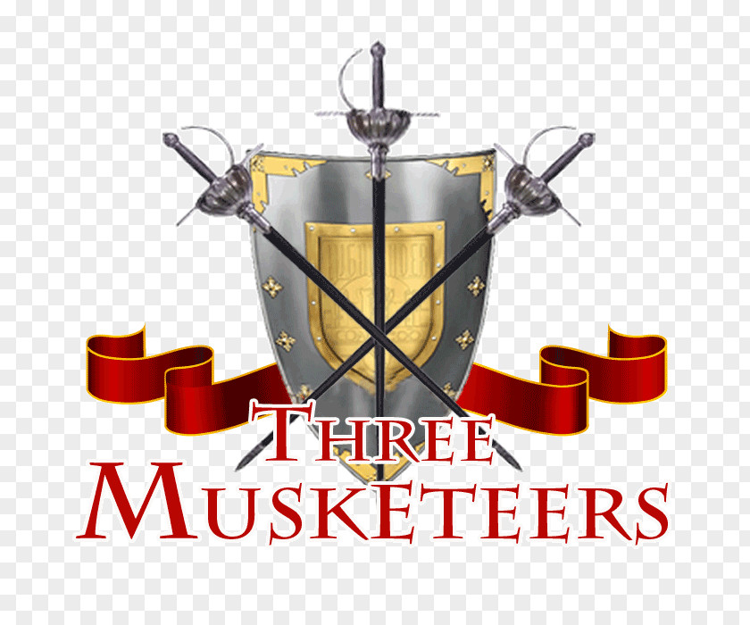 Ribbon Logo The Three Musketeers PNG