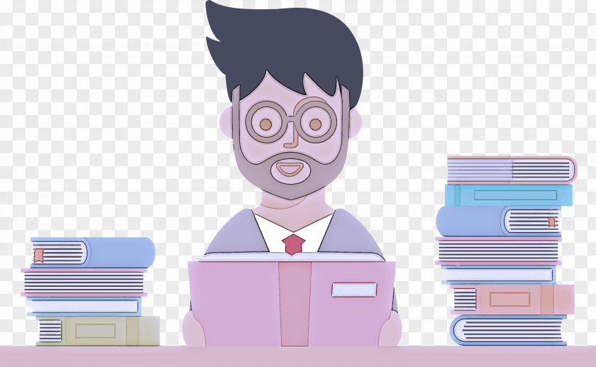 Teacher Reading Book PNG