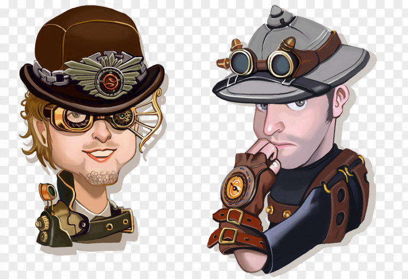 Team Members Cartoon Profession Hat PNG