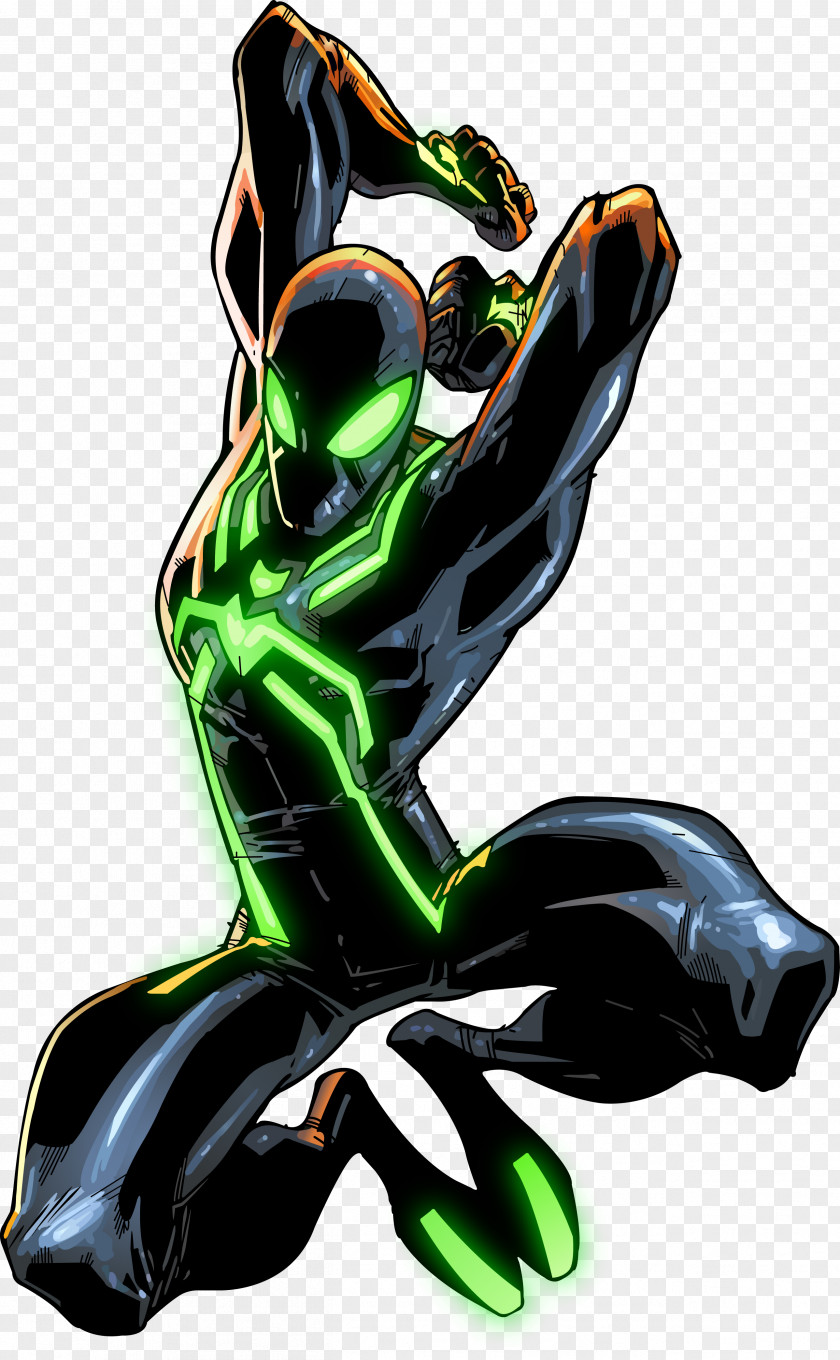 Various Comics Spider-Man: Big Time Miles Morales Venom Suit PNG