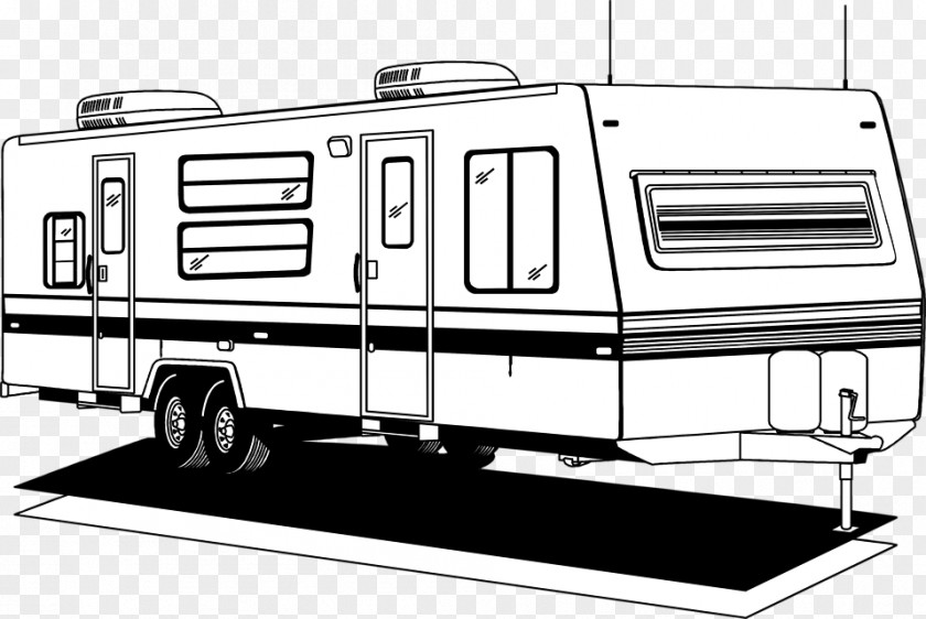 Car Campervans Caravan Camping Trailer PNG