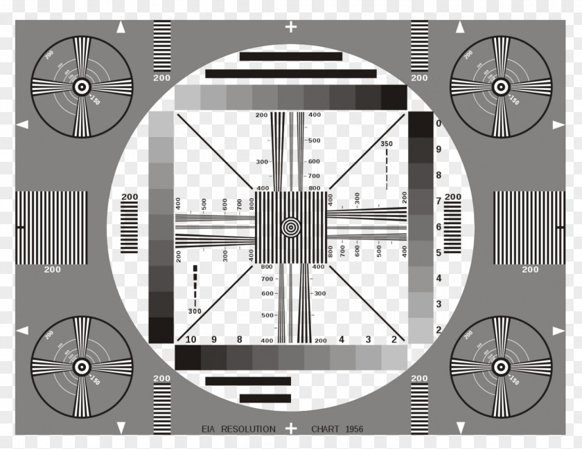Projector Photographic Film Test Card Computer Monitors Indian-head Pattern Television PNG