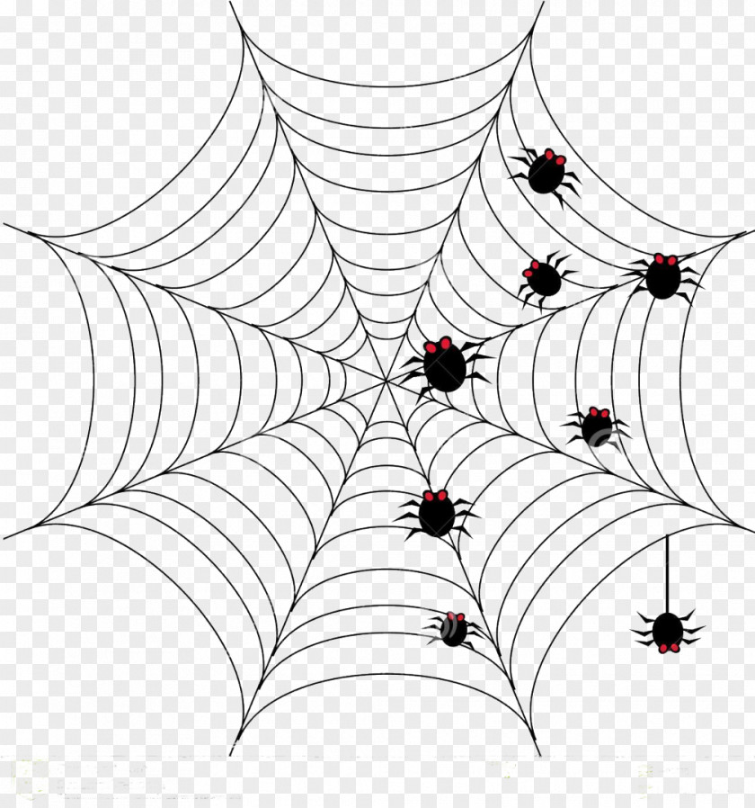 Spider Web Halloween Drawing Clip Art PNG