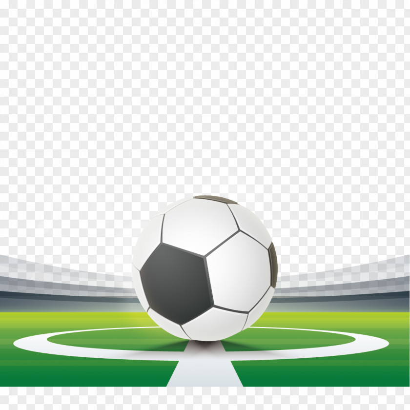 Vector Football And Soccer Field Pitch Euclidean PNG