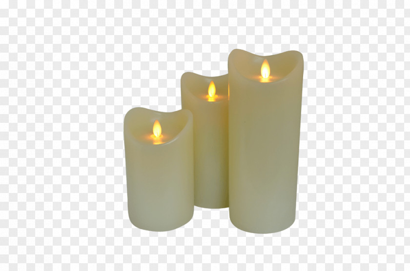 Wax Lighting Flameless Candles PNG