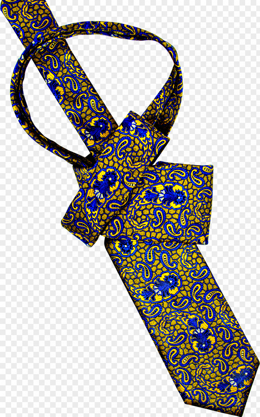 Half-Windsor Knot Necktie Clothing Accessories Fashion Cobalt Blue Pattern PNG