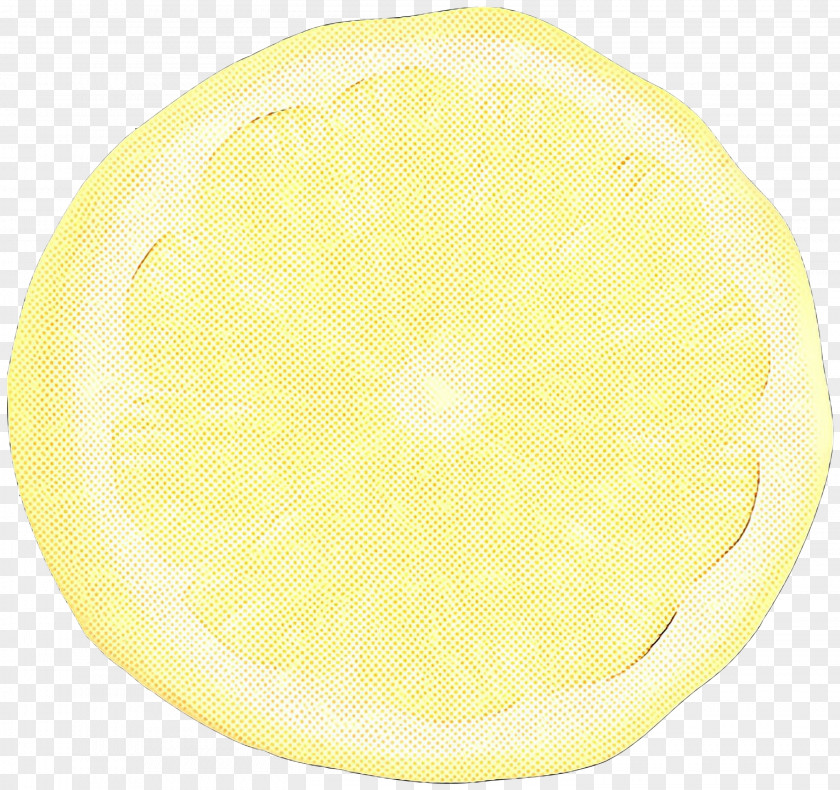 Lemon Yellow Circle PNG