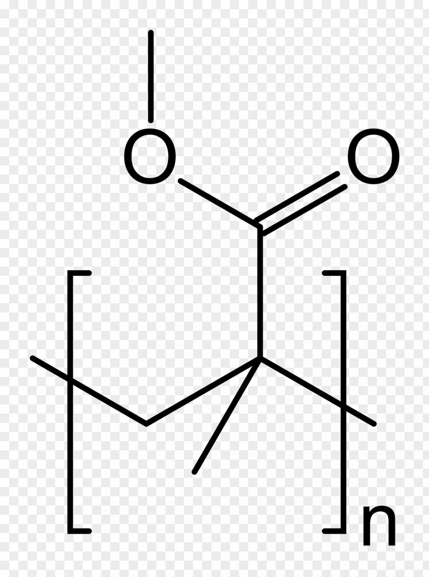 Resin Poly Chemical Formula Methyl Group Structural Skeletal PNG