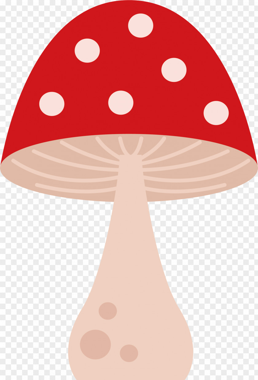 White Dot Mushroom Dots Red Poisonous PNG