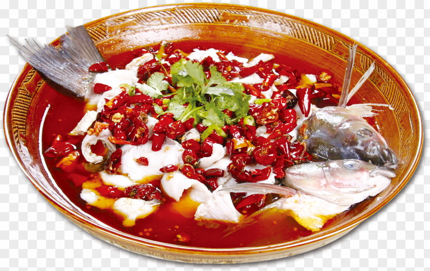 Boiled Fish Shuizhu Sichuan Cuisine Slice Fried PNG