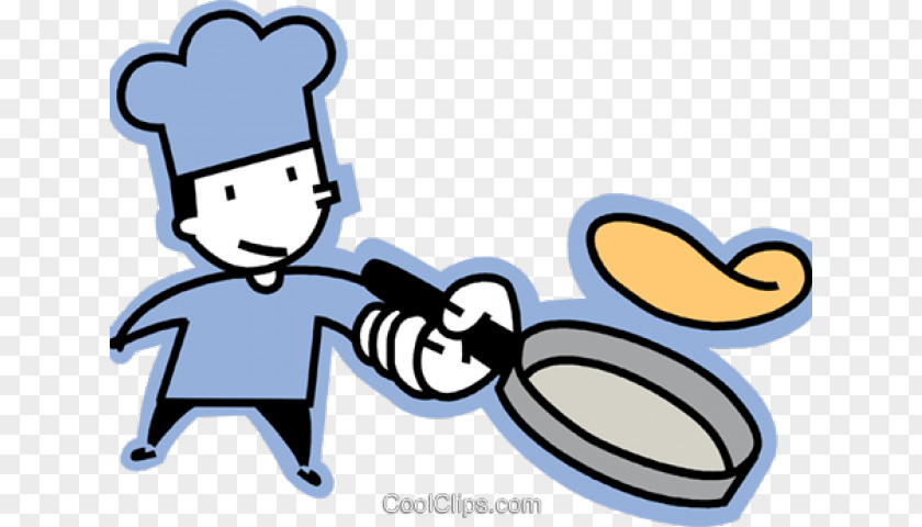 Cartoon Frying Pan Chef PNG