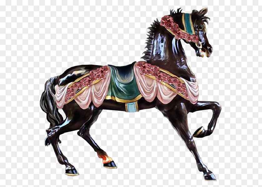 Horse Animaatio Carousel Gfycat PNG