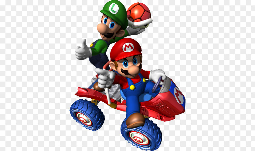 Luigi Mario Kart: Double Dash Super Kart & Luigi: Partners In Time Bros. PNG