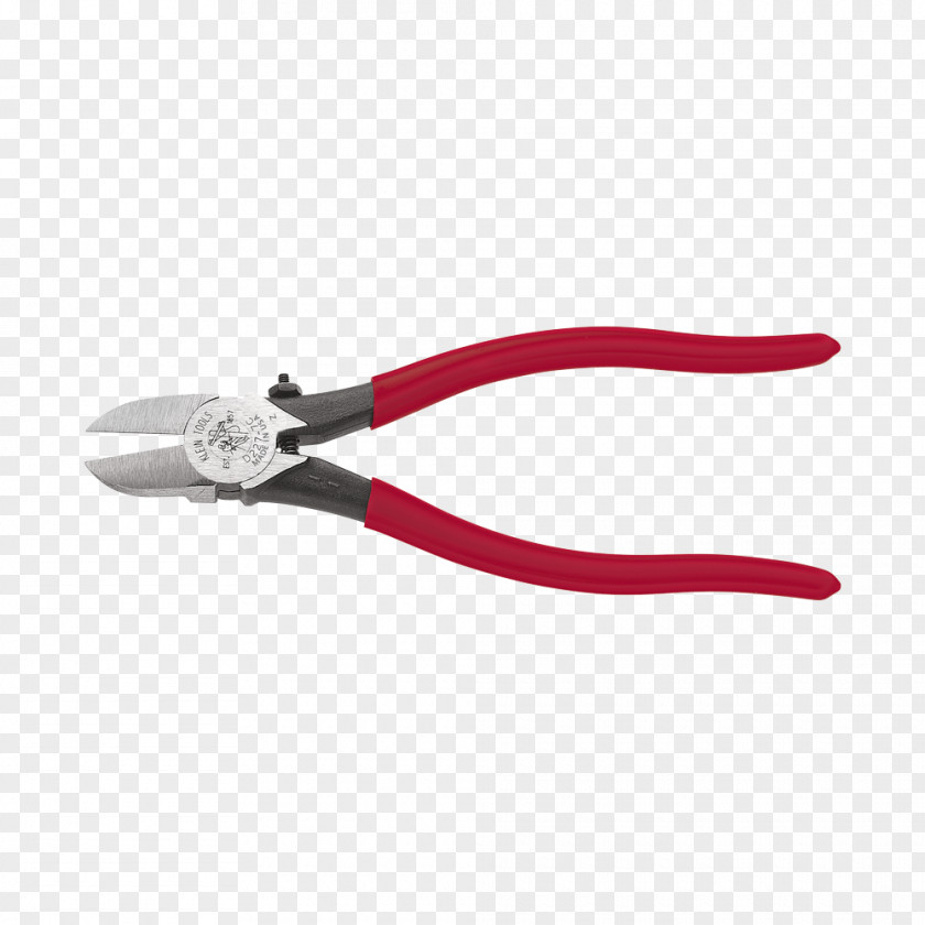 Pliers Diagonal Plastic Cutting Klein Tools PNG
