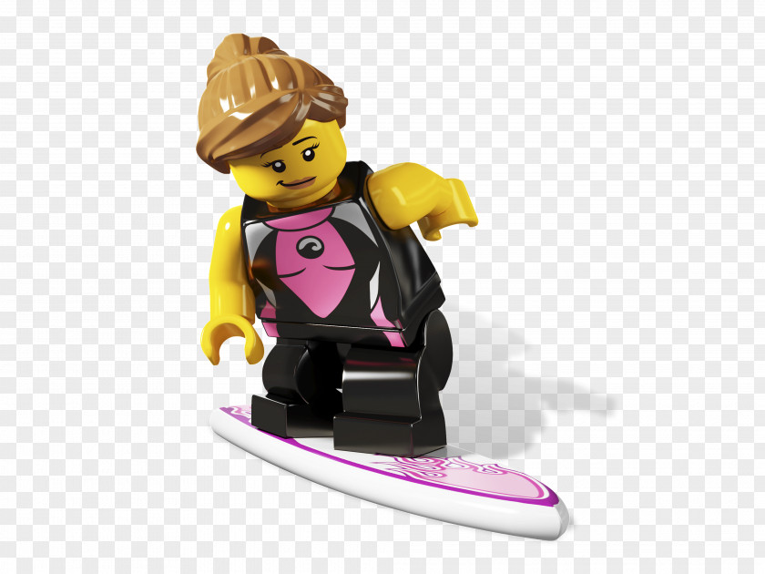 The Lego Movie Minifigures Surfing Collectable PNG