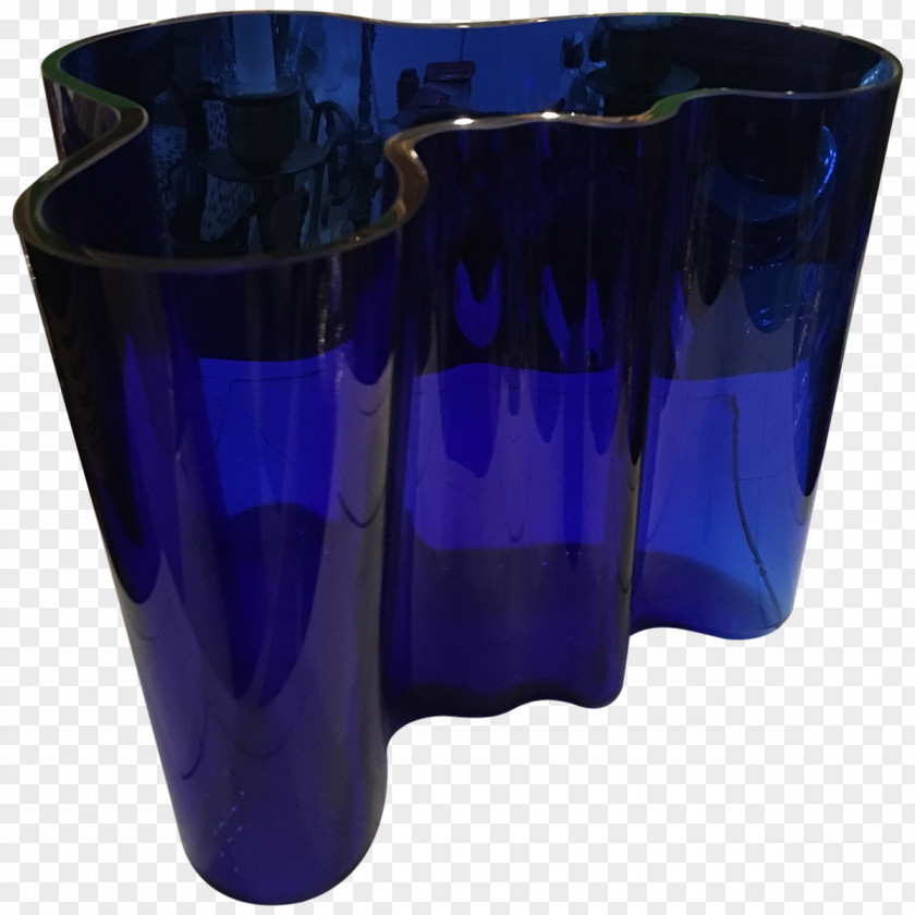 Vase Glass Cobalt Blue Plastic Purple PNG