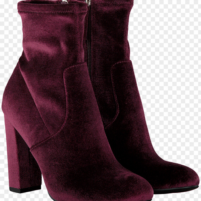 Boot Suede High-heeled Shoe Purple PNG