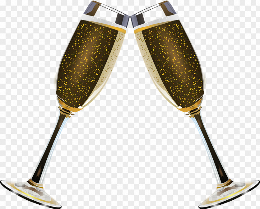 Champagne,Golden White Wine Champagne Glass Chardonnay PNG