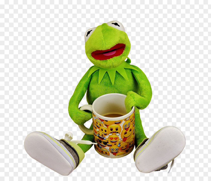 Coffee Kermit The Frog PNG