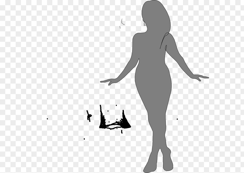 Silhouette Female Body Shape Woman Clip Art PNG