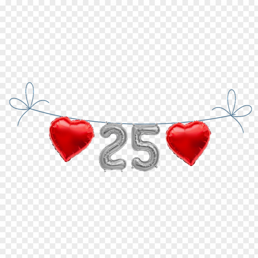 Birthday Toy Balloon Heart Party Garland PNG