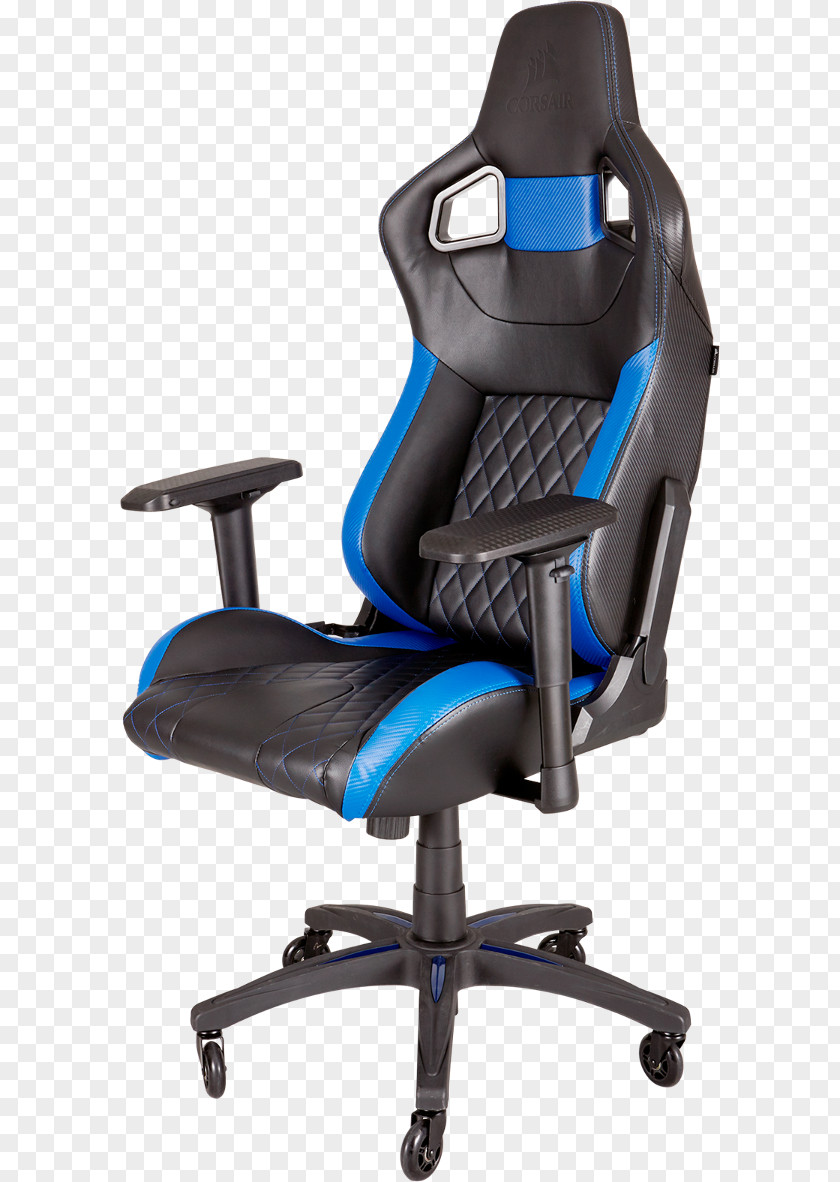 Chair Gaming Chairs Corsair T1 Race Office & Desk Video Games PNG