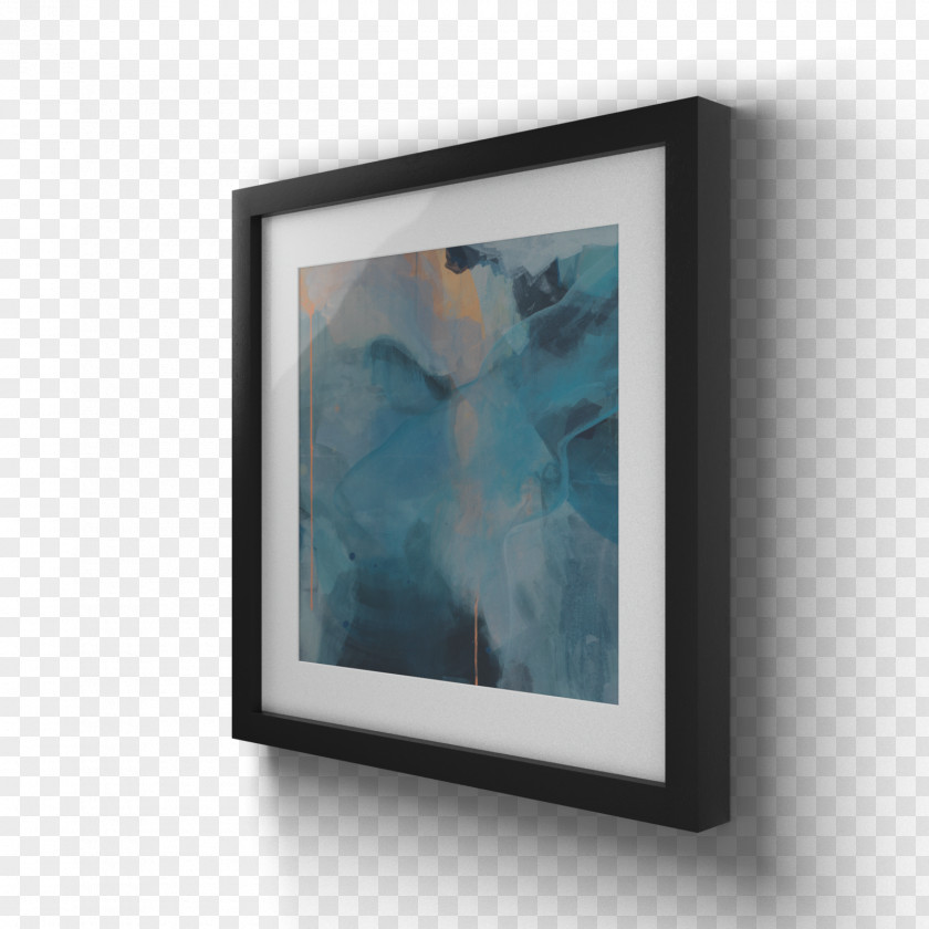 City Watercolor Picture Frames Rectangle PNG