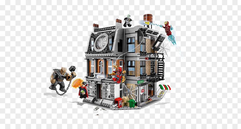 Lego Modular Buildings Marvel Super Heroes Marvel's Avengers Sanctum Sanctorum Doctor Strange Spider-Man PNG