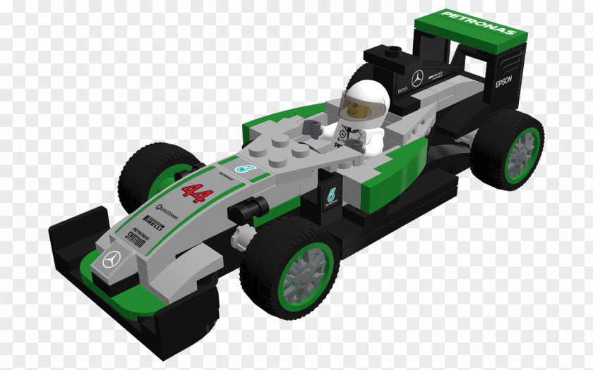 Petronas Formula One Car Mercedes AMG F1 Team Render Farm PNG