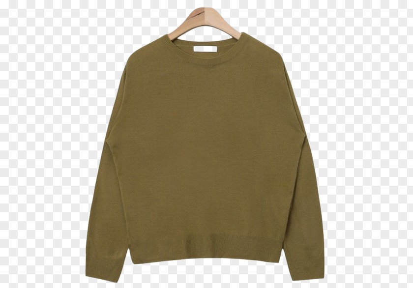 Sleeve Khaki Product Neck PNG