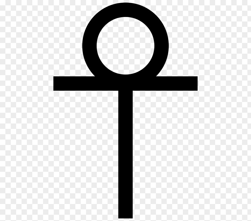 Symbol Cross Ankh Circle Arc PNG