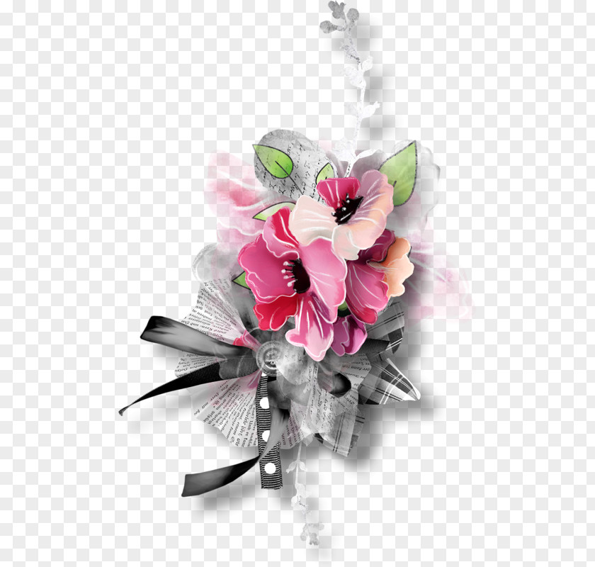 Birthday Floral Design Daytime Clip Art PNG