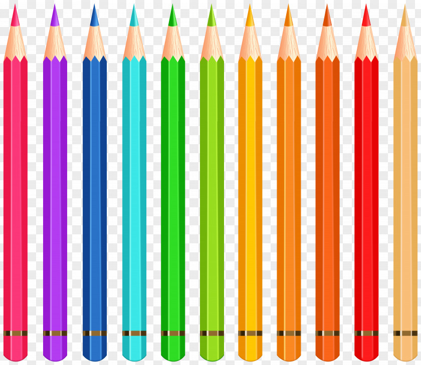 Coloured Pencil Cartoon Psd Colored Vector Graphics Illustration Drawing PNG