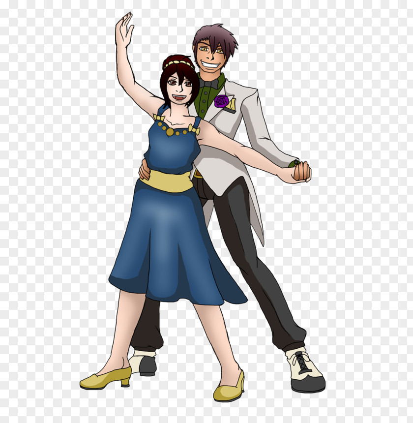 Dance Practice Cartoon Human Behavior Character Shoe PNG