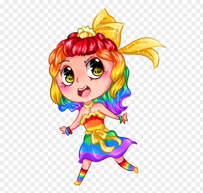 Rainbow Pancakes Clip Art Fairy Illustration Desktop Wallpaper Computer PNG