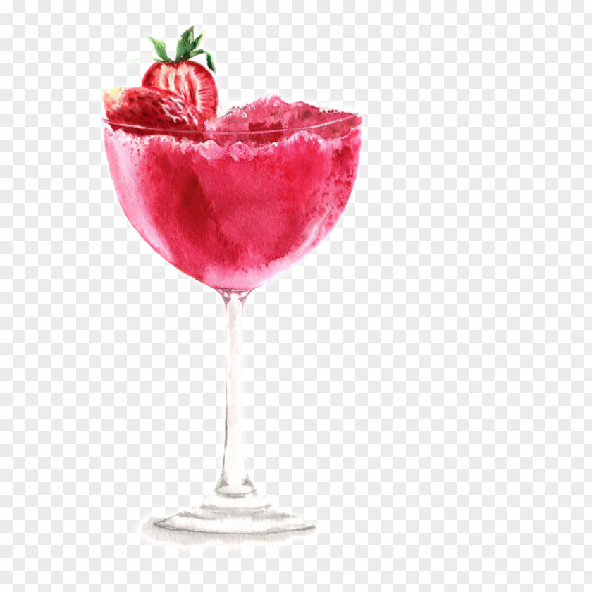 Strawberry Smoothie Cocktail Daiquiri Vector Graphics Stock Photography PNG
