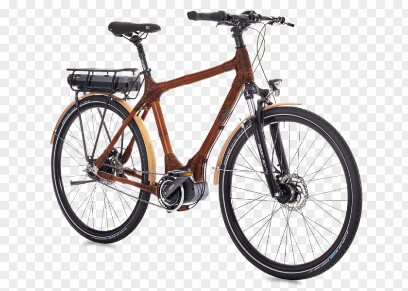 Bicycle Electric Hybrid Bamboo Shimano PNG