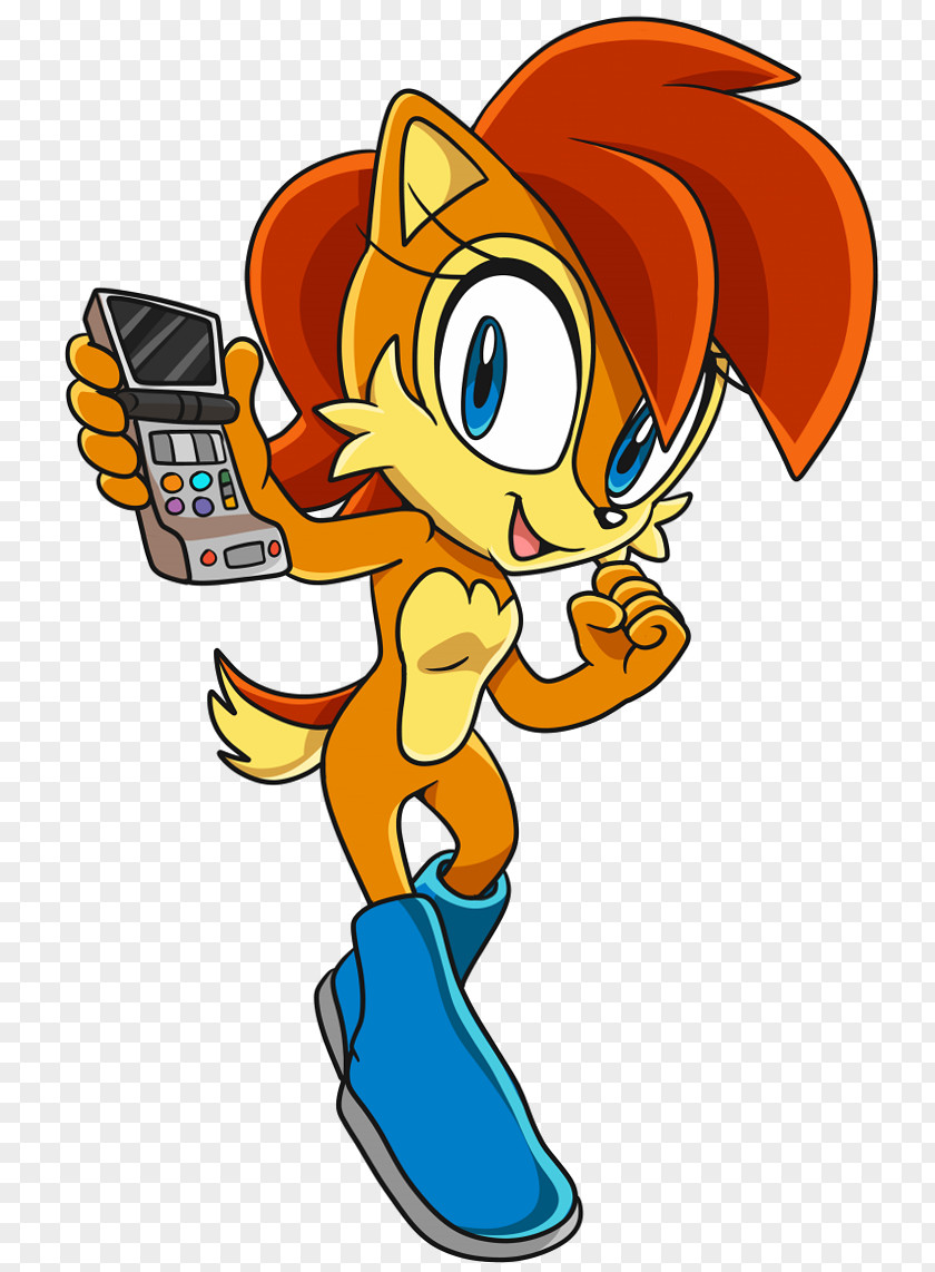 Fox Fur Vest Princess Sally Acorn Tails Sonic The Hedgehog Sega PNG