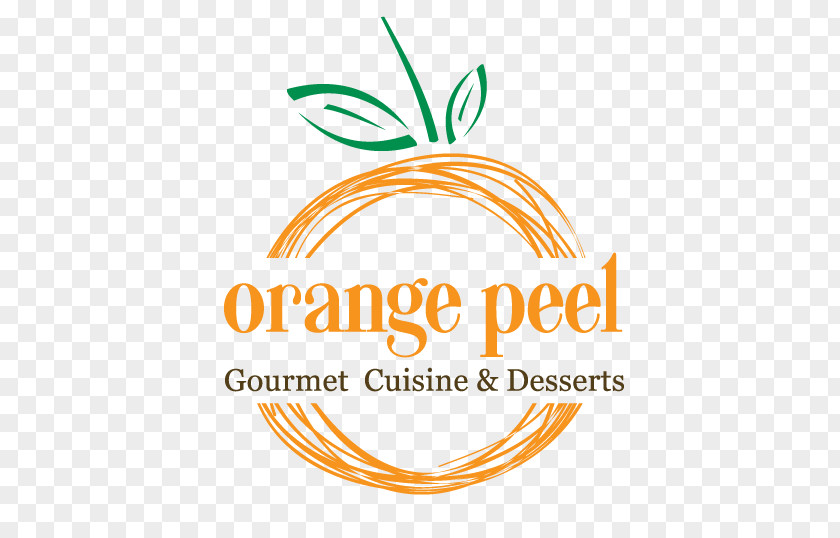 Orange Peel Bakery Logo Candied Fruit PNG