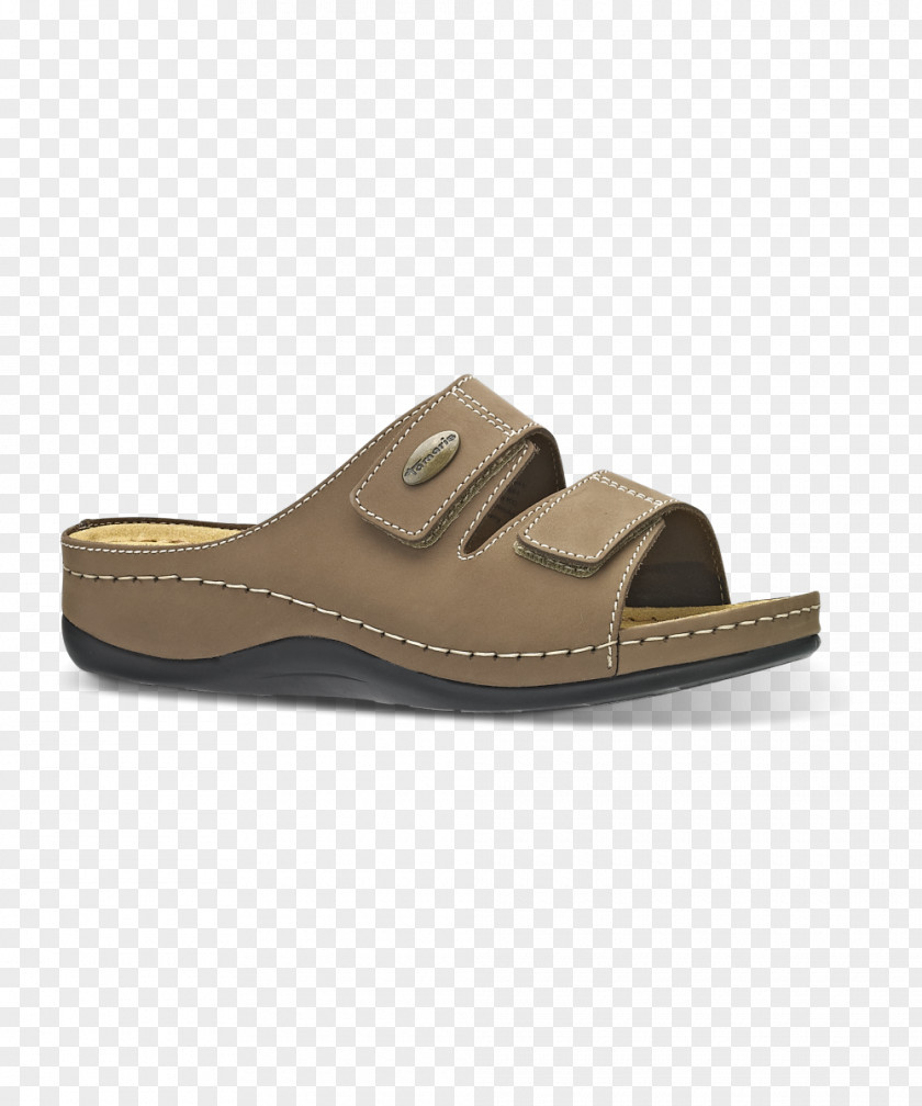 Shoe Sandal Leather Taupe Walking PNG