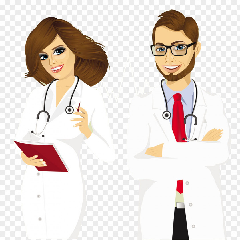 Cartoon Doctor Physician Female Royalty-free Illustration PNG